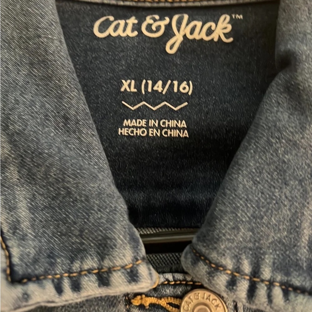 Cat & Jack denim jacket - Picture 3 of 3